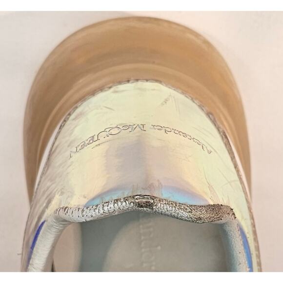 Alexander McQueen Oversized Sneaker “White Multi” Size 36.5 Made In Italy - Picture 8 of 16